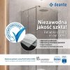 DEANTE Kabina prysznicowa kwadratowa FUNKIA 90x90x185 KYC_041K